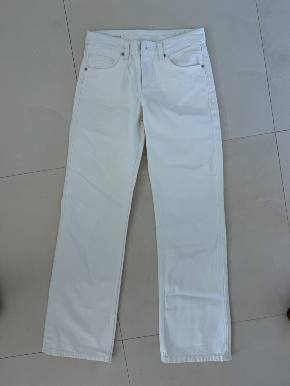 Zara White Straight Leg Women’s Jeans